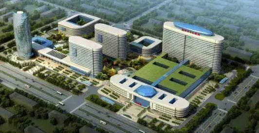 △荆州中心医院荆北新院(效果图)荆州市第一人民医院目前新门诊住院大楼