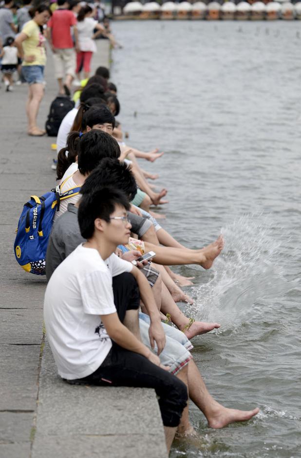 西湖泡脚