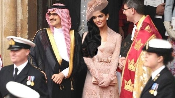 沙特30岁美女王妃微博上受追捧 丈夫身家180亿美元
