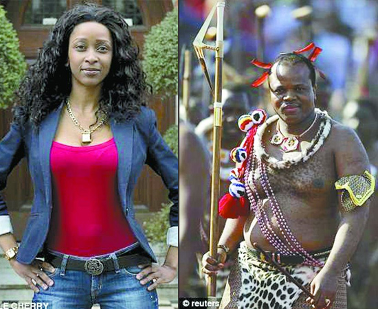 斯威士兰少女拒嫁国王逃亡国外国王选妃场面曝光图